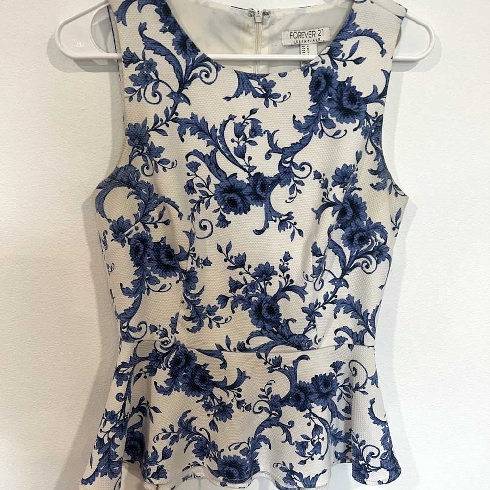 Forever 21 Peplum Tank
